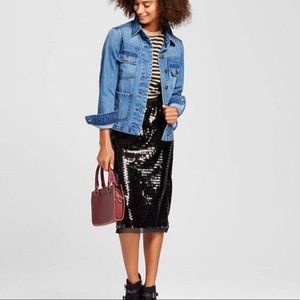 Who What Wear Sequin Skirt - LAST CHANCE!